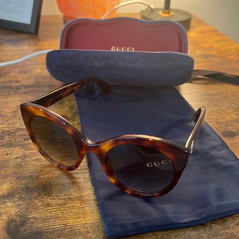 Brown Gucci Sunglasses
